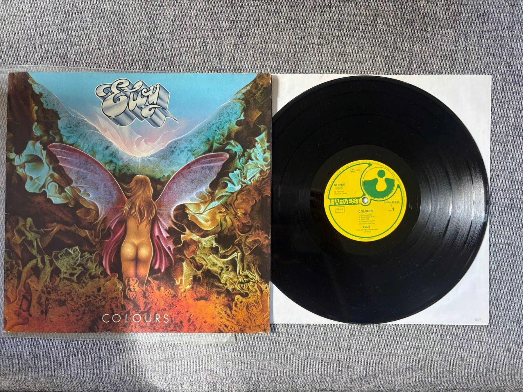 Schallplatten: Eloy - Colours - DE - 1980 - EMI – Gebraucht aus Zofingen von big_r2gx