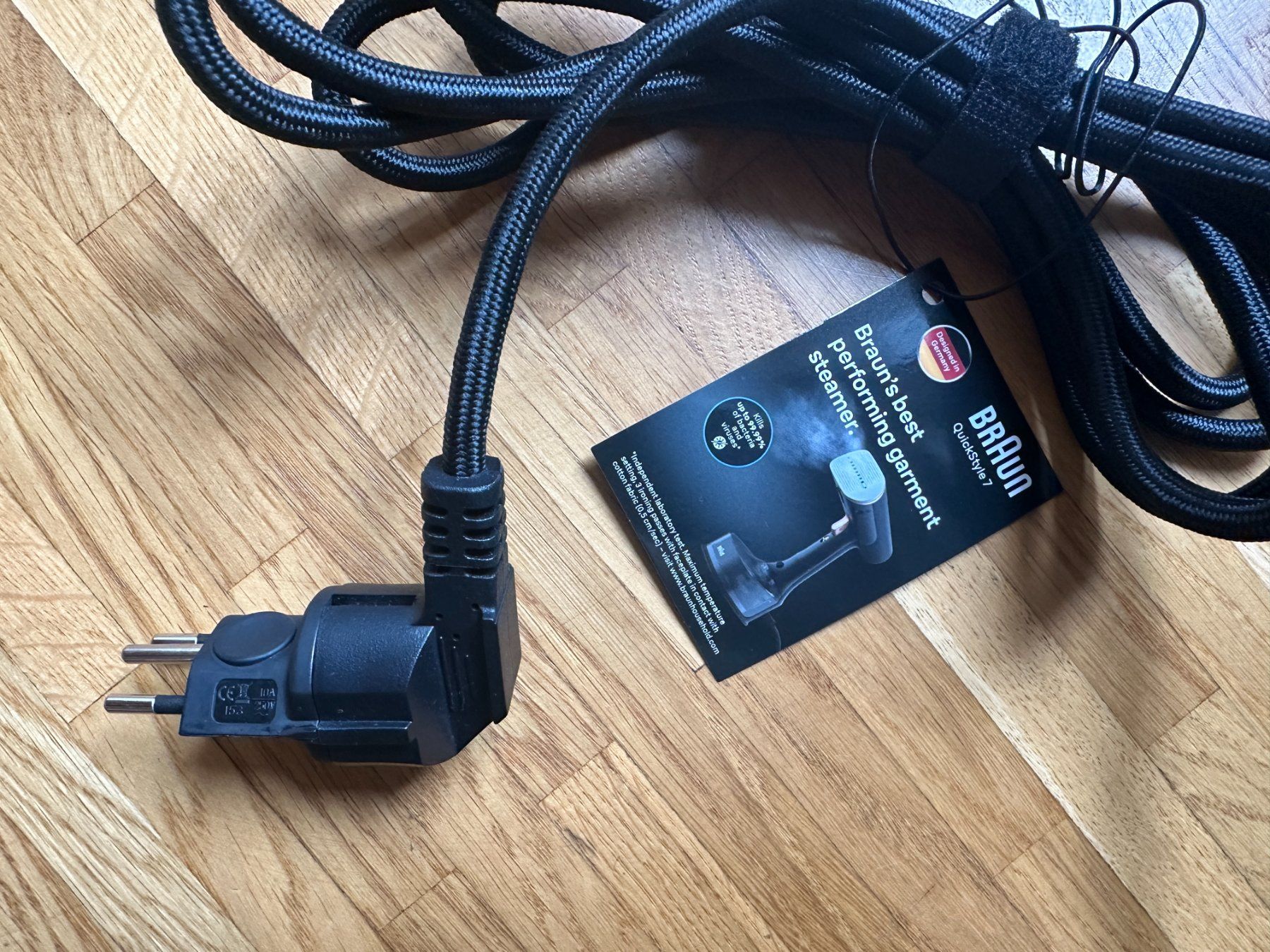 Braun Bügeleisen: Dampfglätter Braun QuickStyle 7 – Neu und originalverpackt aus Lausanne von brixton 6