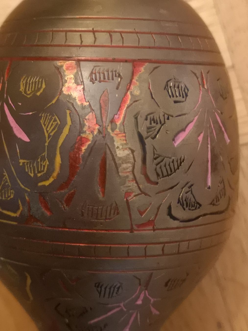 Vasen & Gefässe: Vase im orientalischen Stil, Messing, – Gebraucht aus Dietikon von aro_mr6l 5