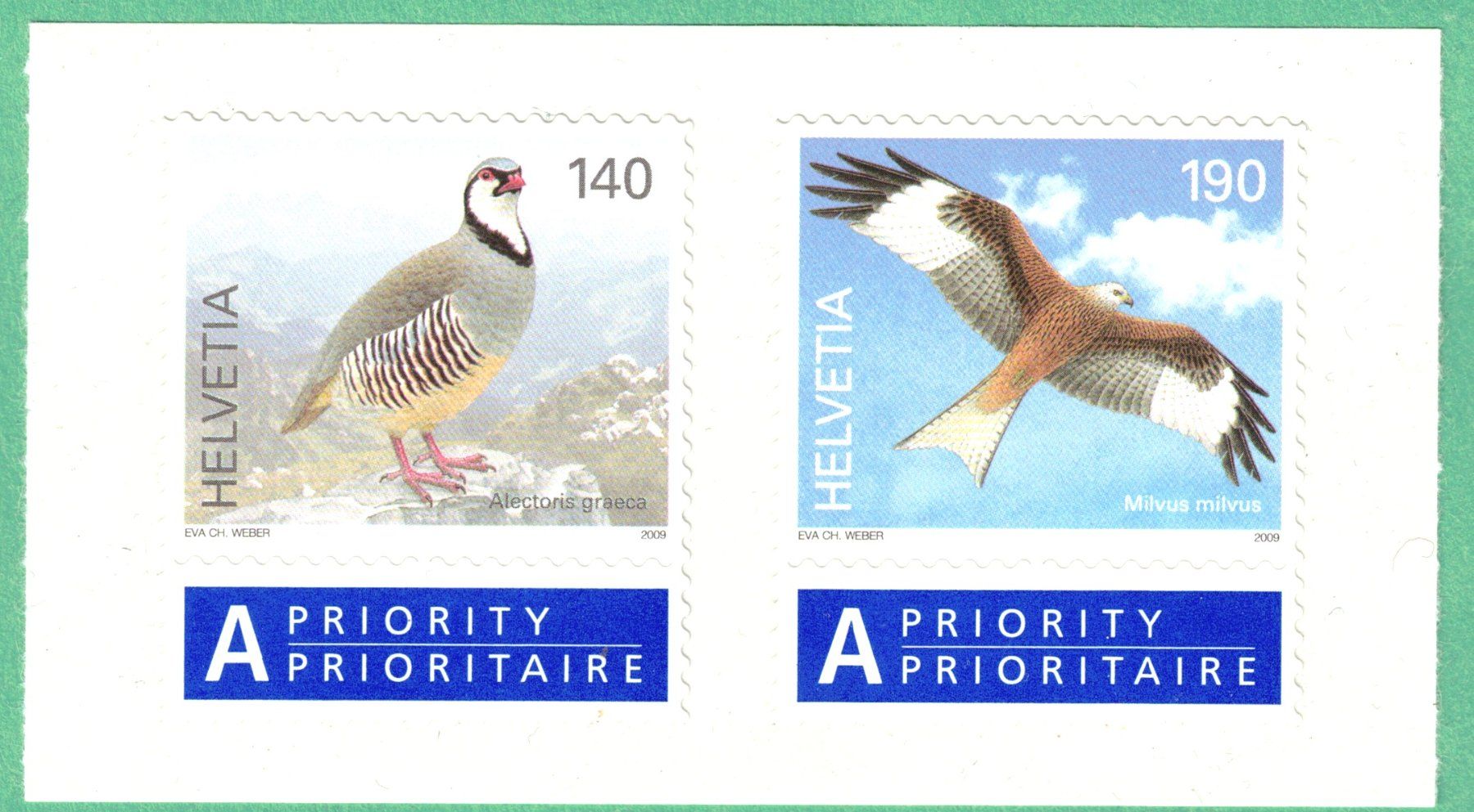 Tous les timbres: 2009  DM Einheimische Vögel   postfrisch – Neuf (Voir description) à Mellingen par Ginger