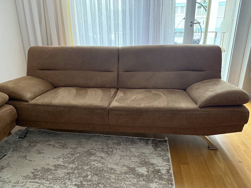Sofas: Microvelours Sofas – D'occasion à Bern par spa_c2k7