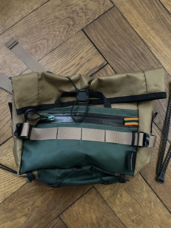 Bikepackingtasche Front handmade aus der ukraine