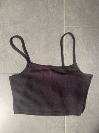 Schwarzes Top von Divided (H&M), Grösse M 
