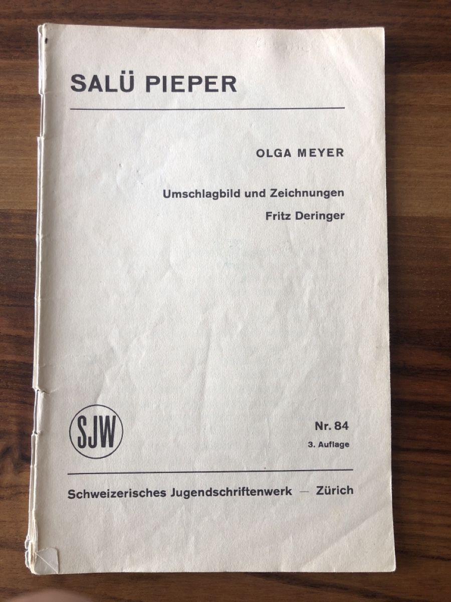Revues & Magazines: SJW Heft Nr. 84 – D'occasion à Niederneunforn par Maralisa 1