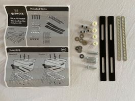 Velokorb Montagezubehör, KEIN Velokorb nur Montagesachen