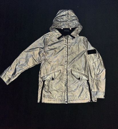 stone island dust plated reflective jacket 2020
