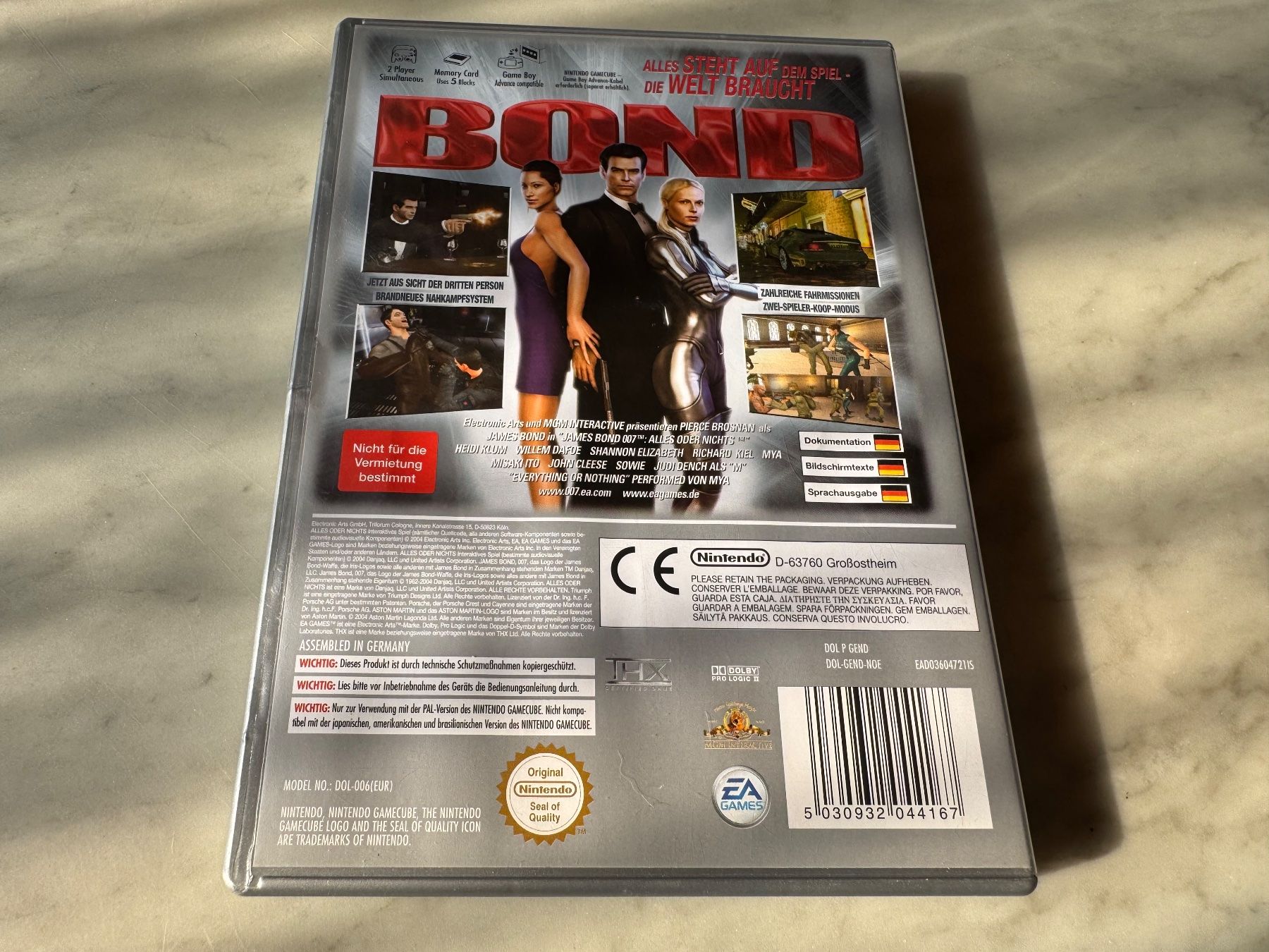 Nintendo Giochi: 007 ALLES ODER NICHTS SPIEL FÜR NINTENDO GAMECUBE – Usato da hägendorf venduto da twilightprincess 2