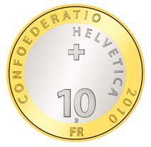 Alle Münzen: CHF 10.- commémorative 2010 – Gebraucht aus Bouveret von psv01 1
