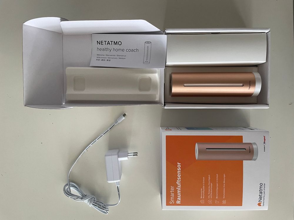 Netatmo air quality sensor | Kaufen auf Ricardo