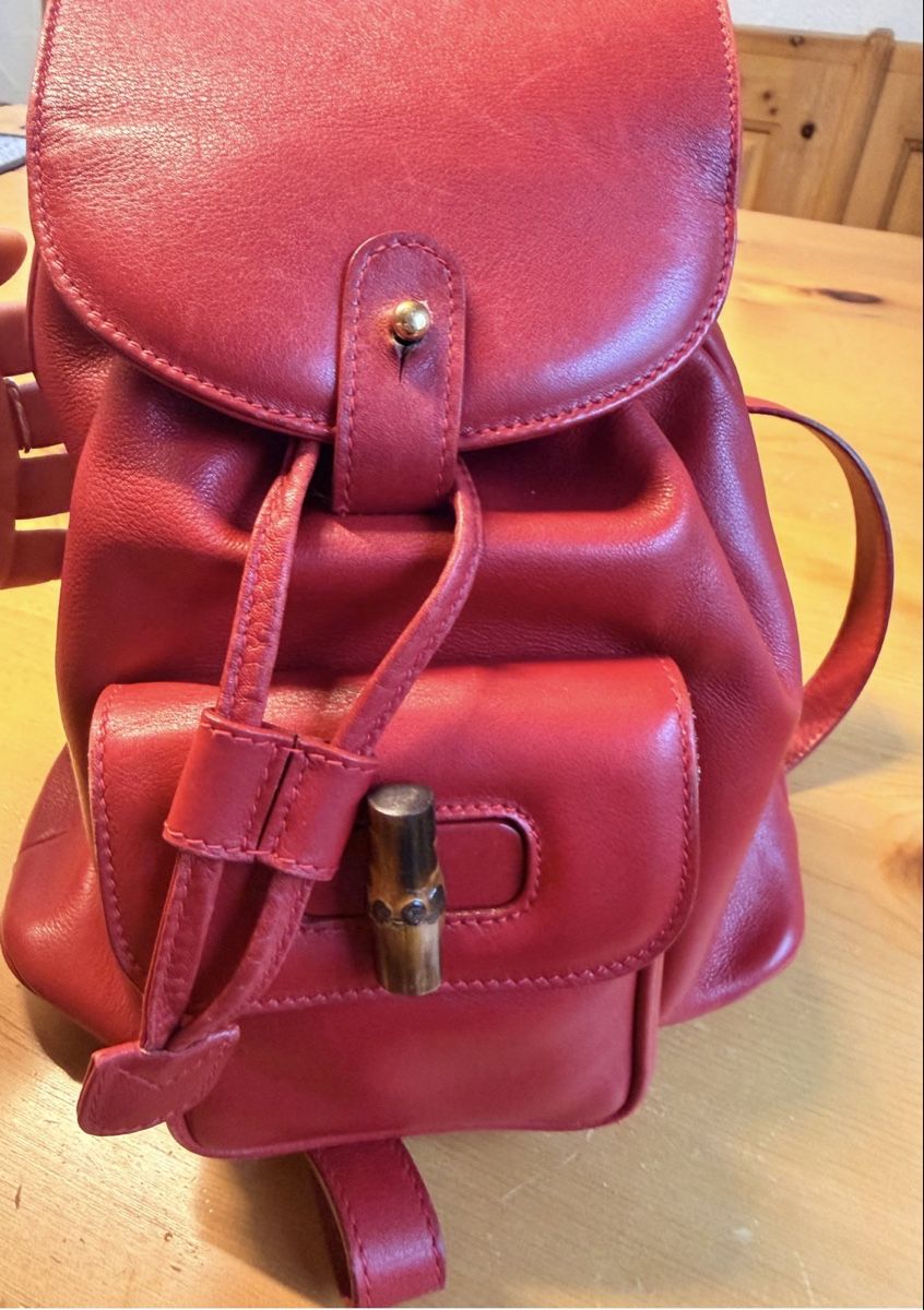 Gucci Sacs à dos: Gucci vintage Rucksack – D'occasion à Bever par mon_t9sy 3
