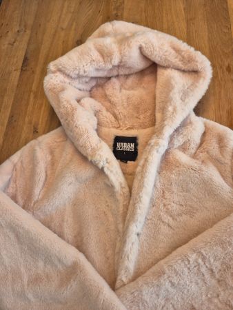 super kuschliger Mantel | Fell Imitat | Gr. L