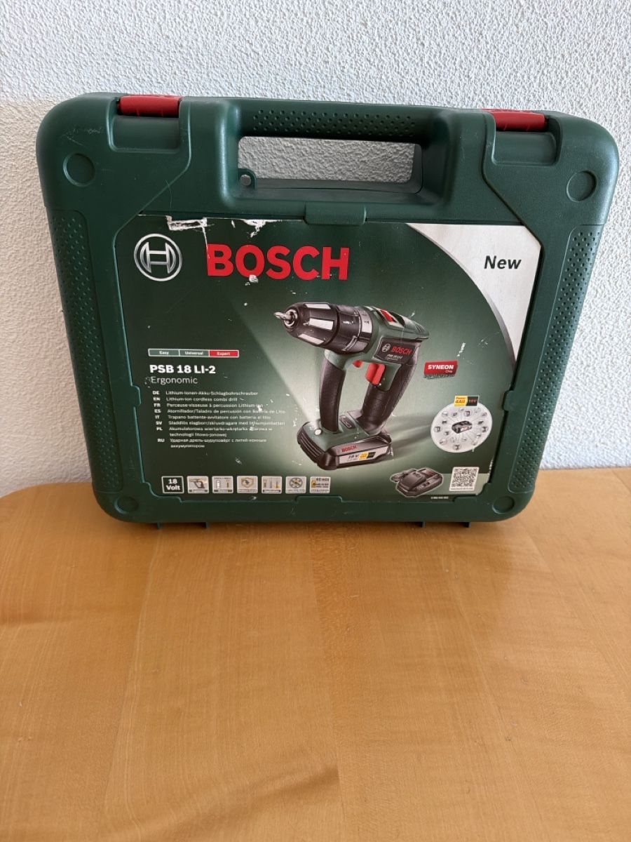 Bosch Trapani: Perceuse-visseuse sans fil Bosch PSB 18 LI-2 – Usato da Schachen LU venduto da Bapp7 2