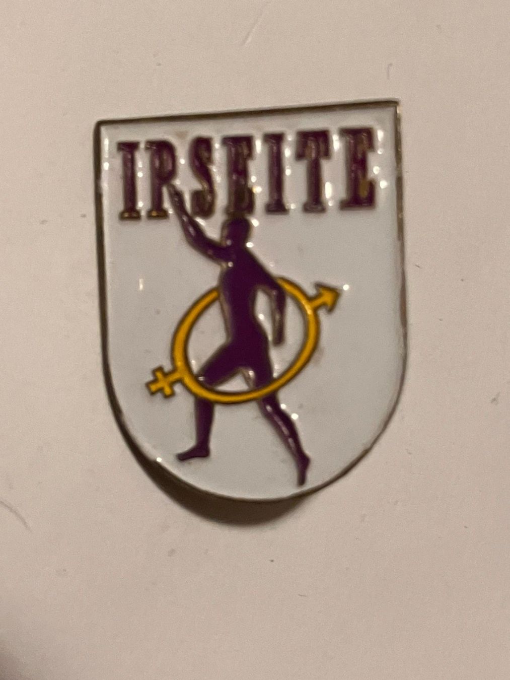 Plaketten & Abzeichen: 1 Pin Irseite – Gebraucht aus Basel von djwwpp