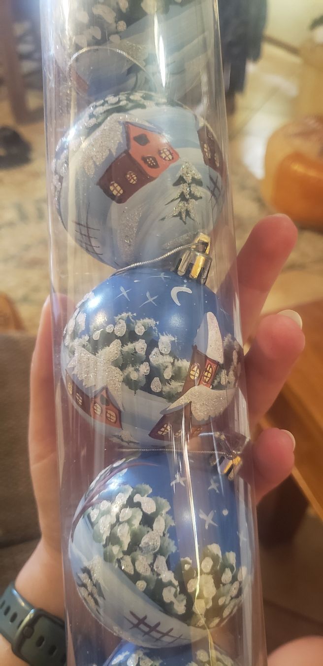 Alle Dekorationen: 6 boules de Noël  – Neu (gemäss Beschreibung) aus Le Séchey von Jill93