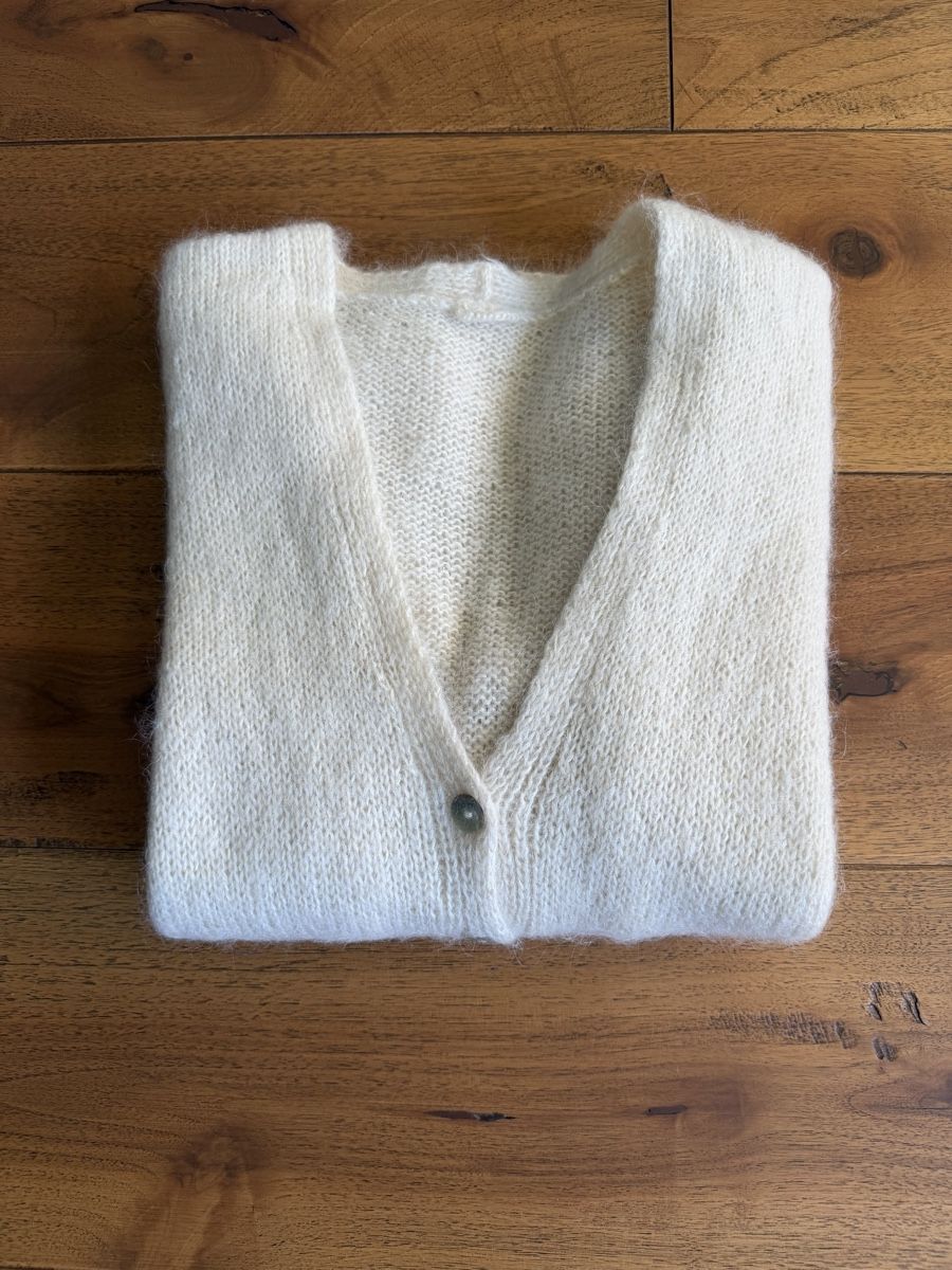 Maglioni & Felpe: Cardigan in seta mohair handmade – Nuovo (secondo la descrizione) da Cademario venduto da Iby_30 2