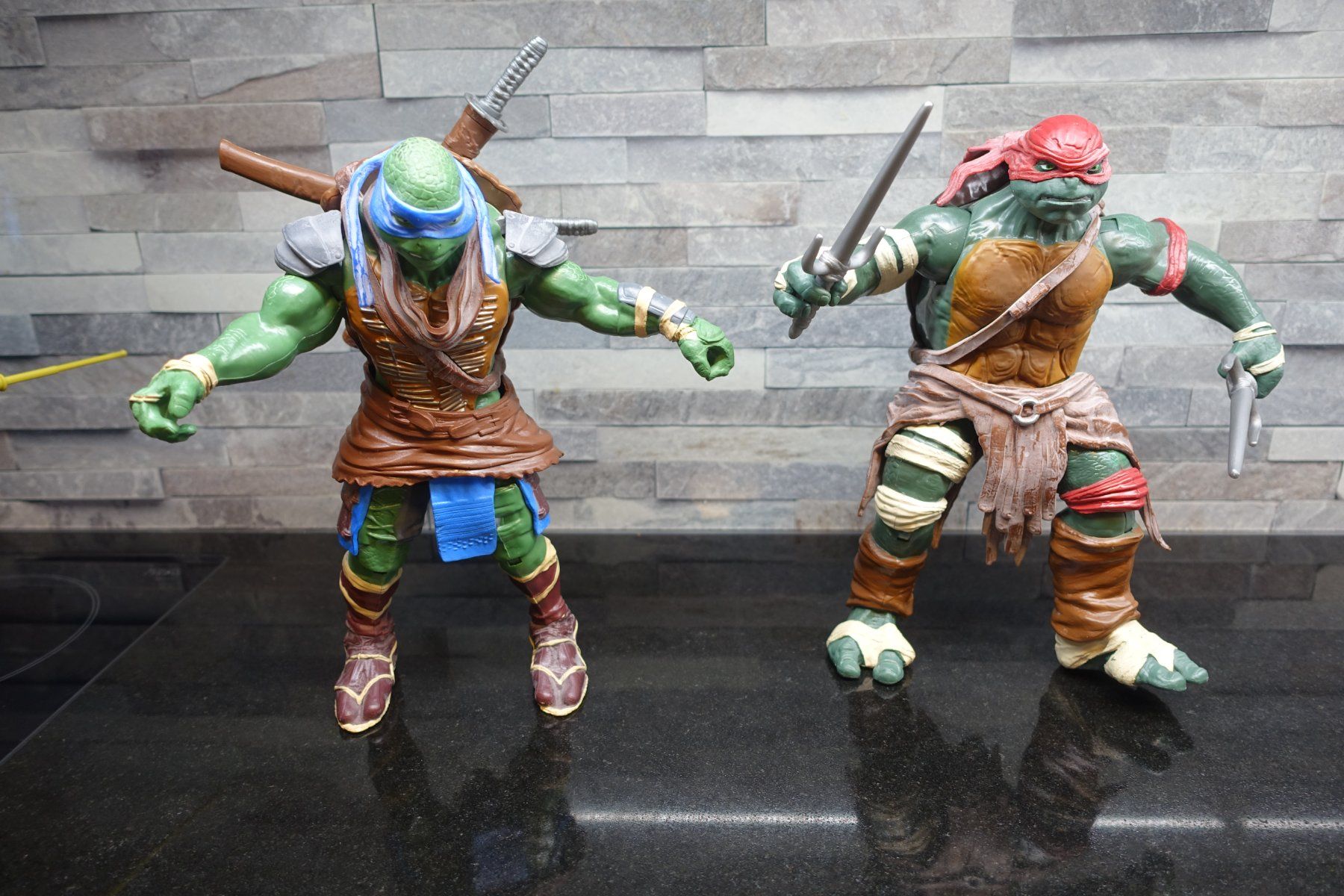 Statuette: 4 Stk. Turtles-Figuren – Usato da Belp venduto da Mazarron58 2