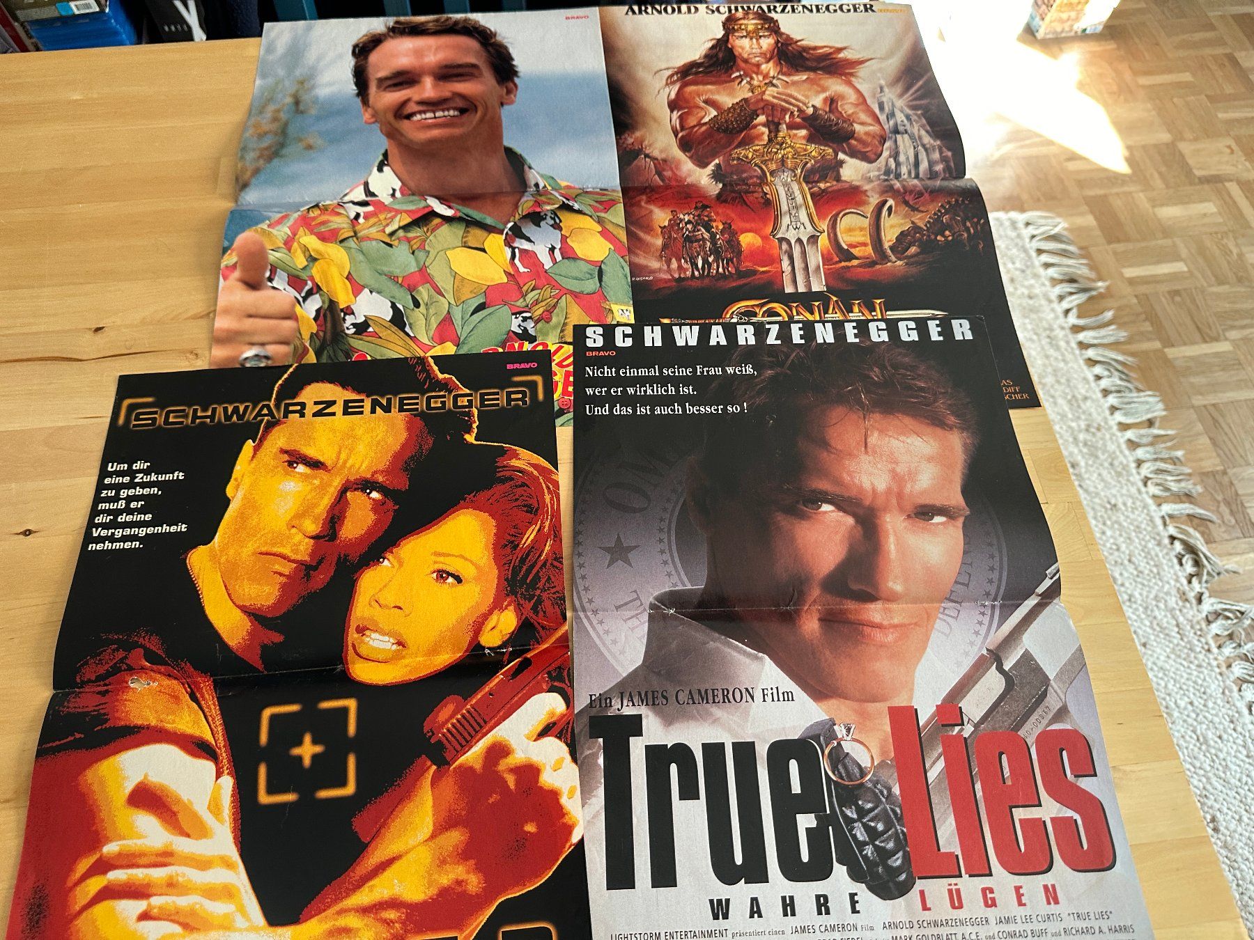 Riviste & Magazine: ARNOLD SCHWARZENEGGER TERMINATOR rare Berichte + Poster 80's – Usato da Basel venduto da Partridge 3