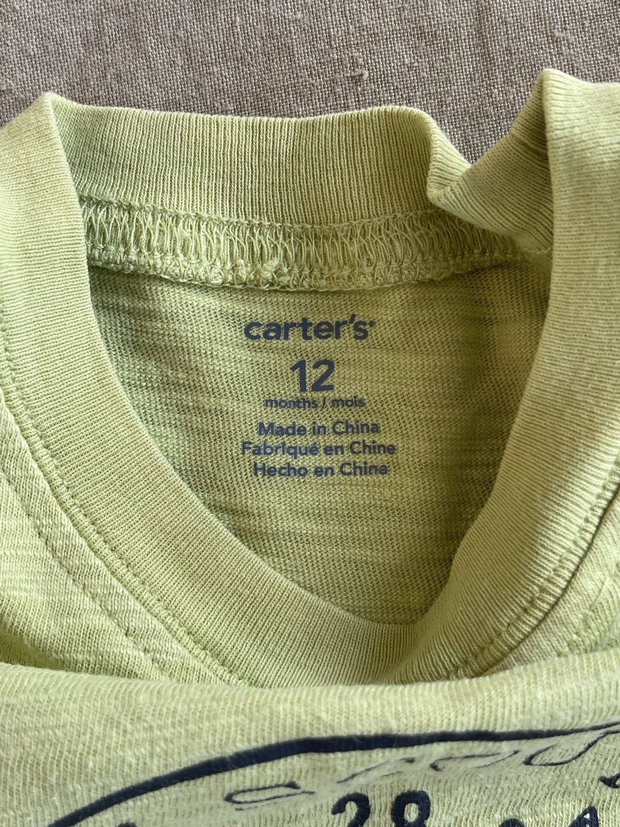 Carter's Camicie, Top & T-shirt: Carter's T-Shirt Gr. 12M – Usato da Hirzel venduto da carta9 1