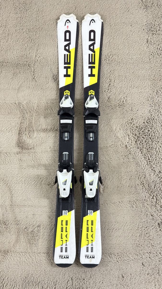 Head Sci: Ski Head Supershape 117cm Team mit Bindung – Usato da Dietlikon venduto da Ajan.001