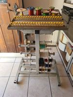 Kabeltrommelregal, Kabelrollenhalter mit Rollen