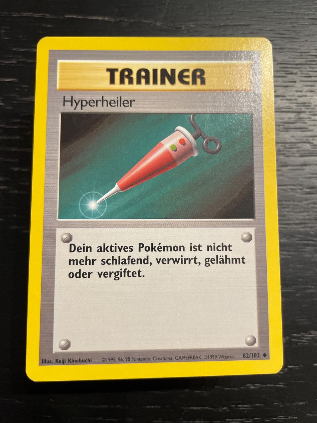 Pokémon Sammelbilder & Trading cards: Hyperheiler 82/102 base basis trainer wotc tcg – Gebraucht aus Hugelshofen von Suimosa