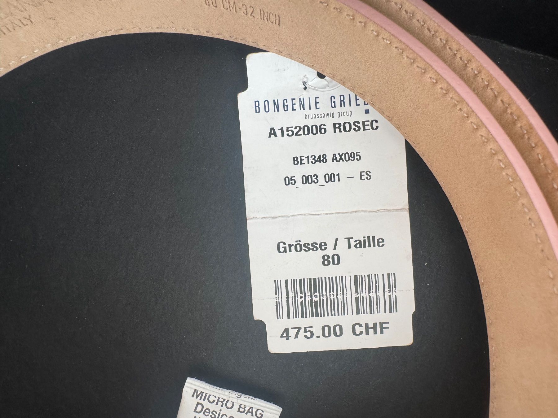 Dolce & Gabbana Cinture: D&G Gürtel neu Gr 80 – Nuovo e nell'imballaggio originale da Unterengstringen venduto da Cuz_5555 4