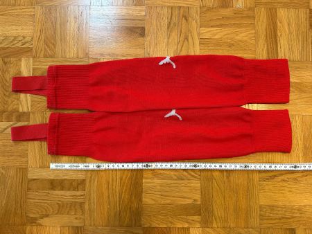 Rote Fussballstutzen Stulpen PUMA Gr. M