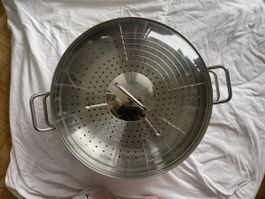 WMF Cromargan Macao Wok Set, 4-teilig, neuwertig!