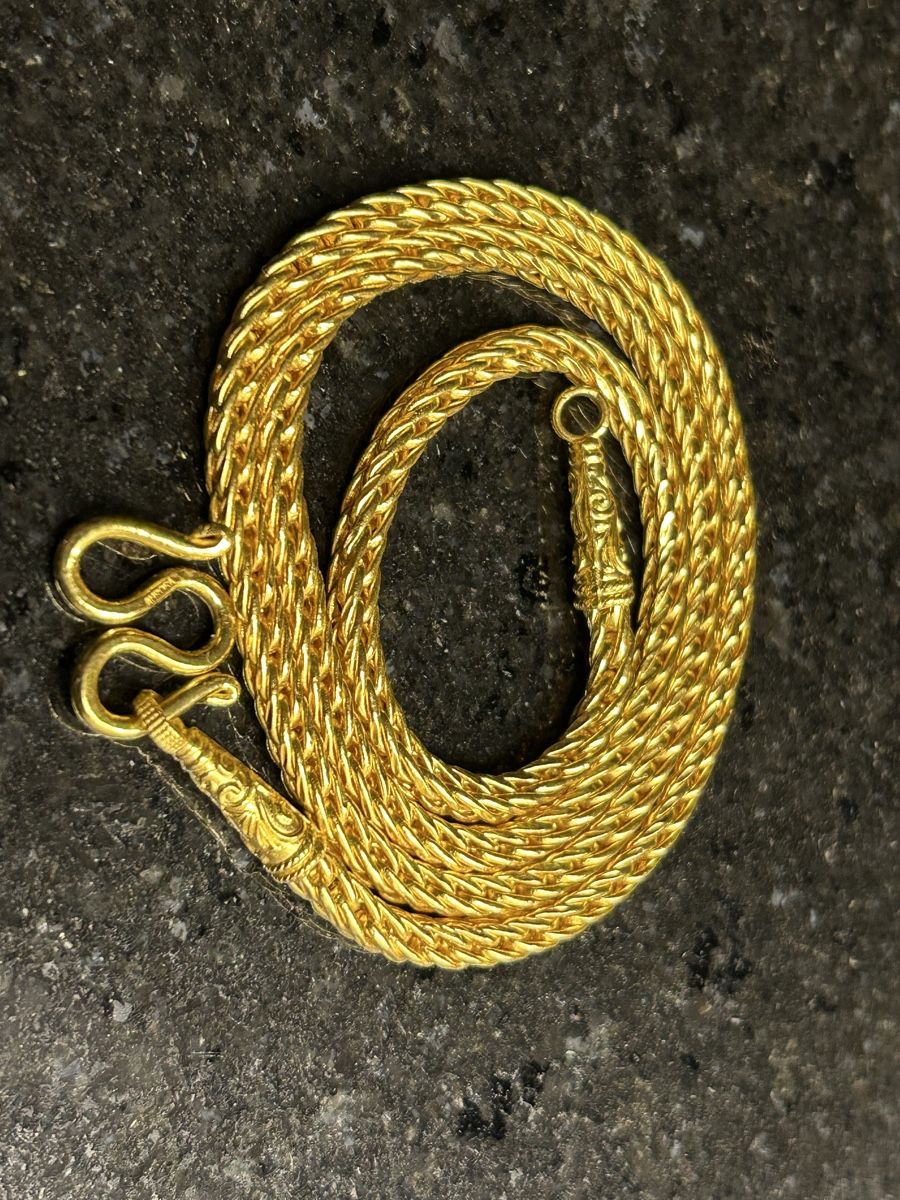 Catenine: Goldkette 23 Karat Neuwertig – Nuovo e nell'imballaggio originale da Bern venduto da wow_wow 1