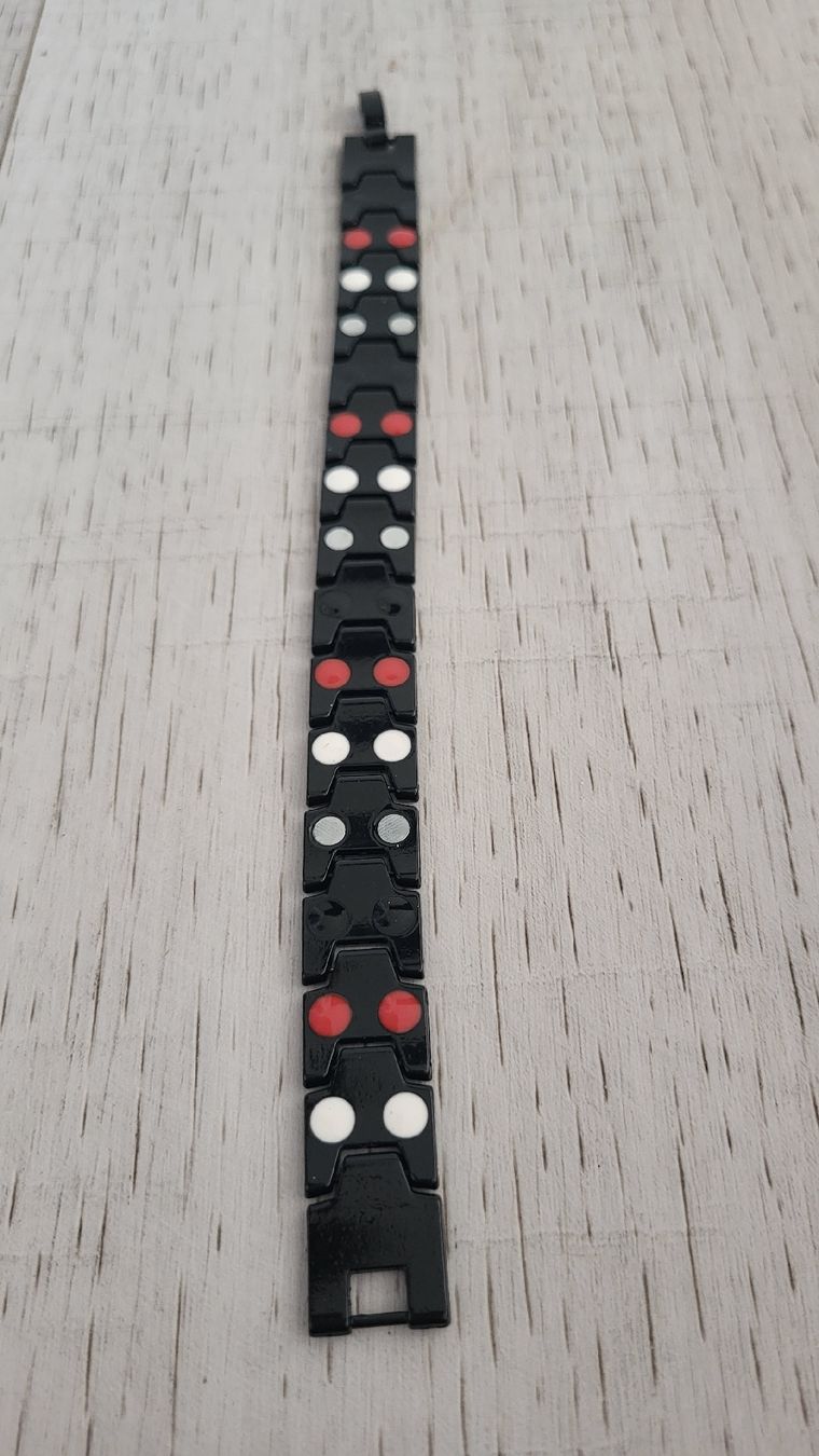 Armbänder & -reifen: Armband schwarz mit Motiven  – Neu (gemäss Beschreibung) aus zürich von wuscheli0102 1