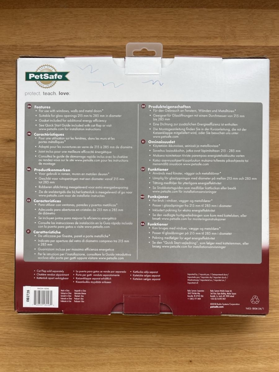 Katzenklappen: PetSafe Installationsadapter  – Neu und originalverpackt aus Ottenbach von Marcoli 2