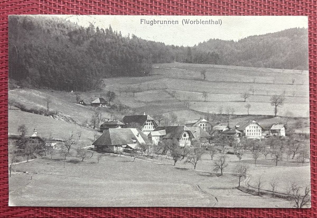 Cartoline postali: AK Flugbrunnen Worbenlal – Usato da Horw venduto da Tellbub