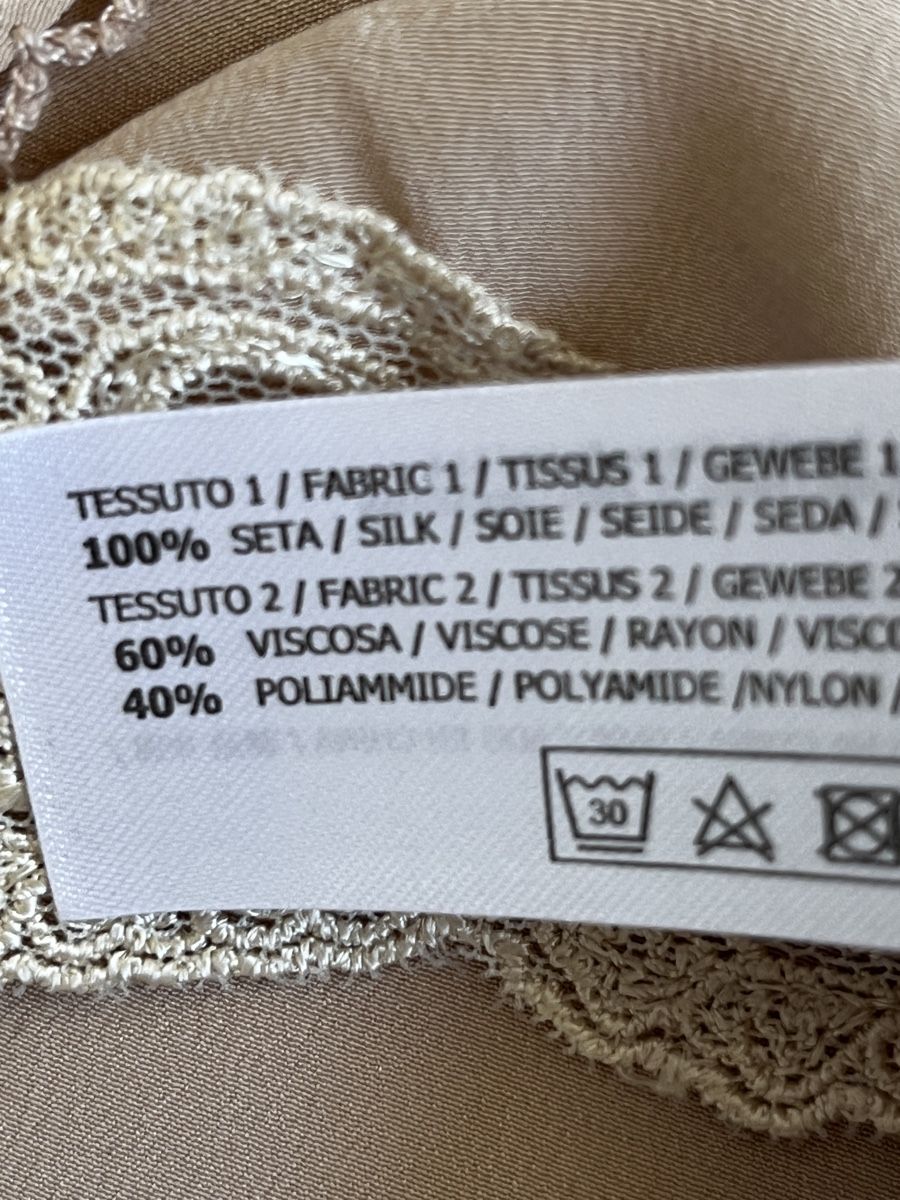 Twinset Top: Twin-Set Top Grösse S, Seide/Viskose mit Spitze – Usato da Zürich venduto da Kleanthy 4