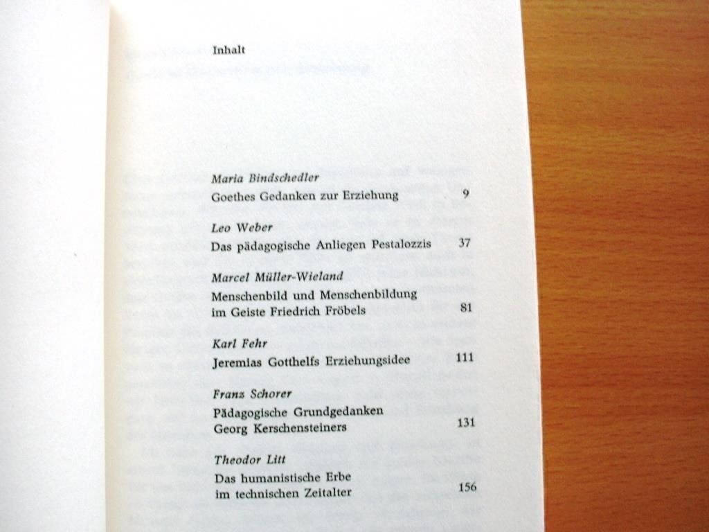 Libri: Vom Geist abendländischer Erziehung – Usato da Grenchen venduto da Kogi7 2