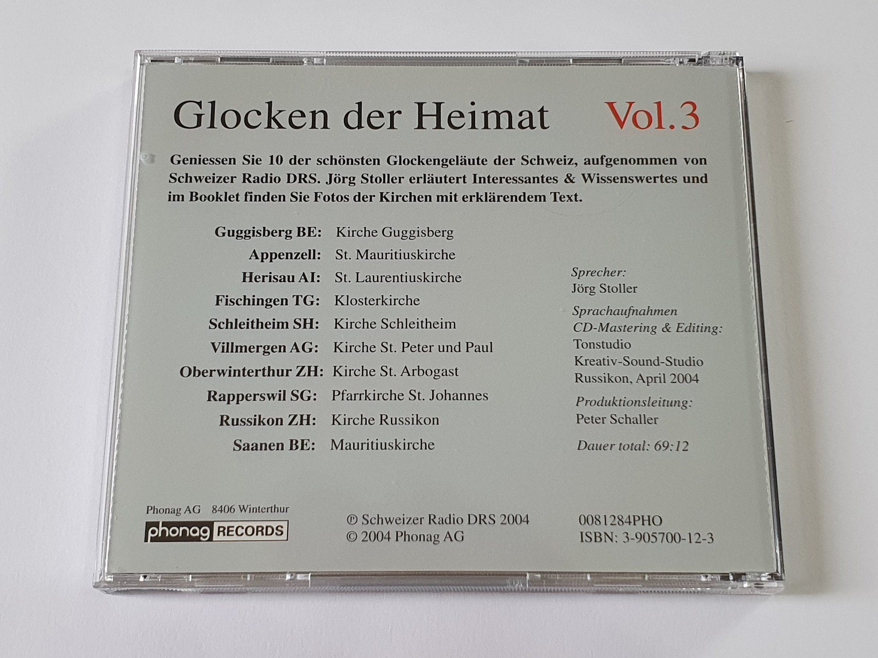 CD: Glocken der Heimat Vol. 1-4 | CD-Set – Usato da Dietlikon venduto da Skylab007 3