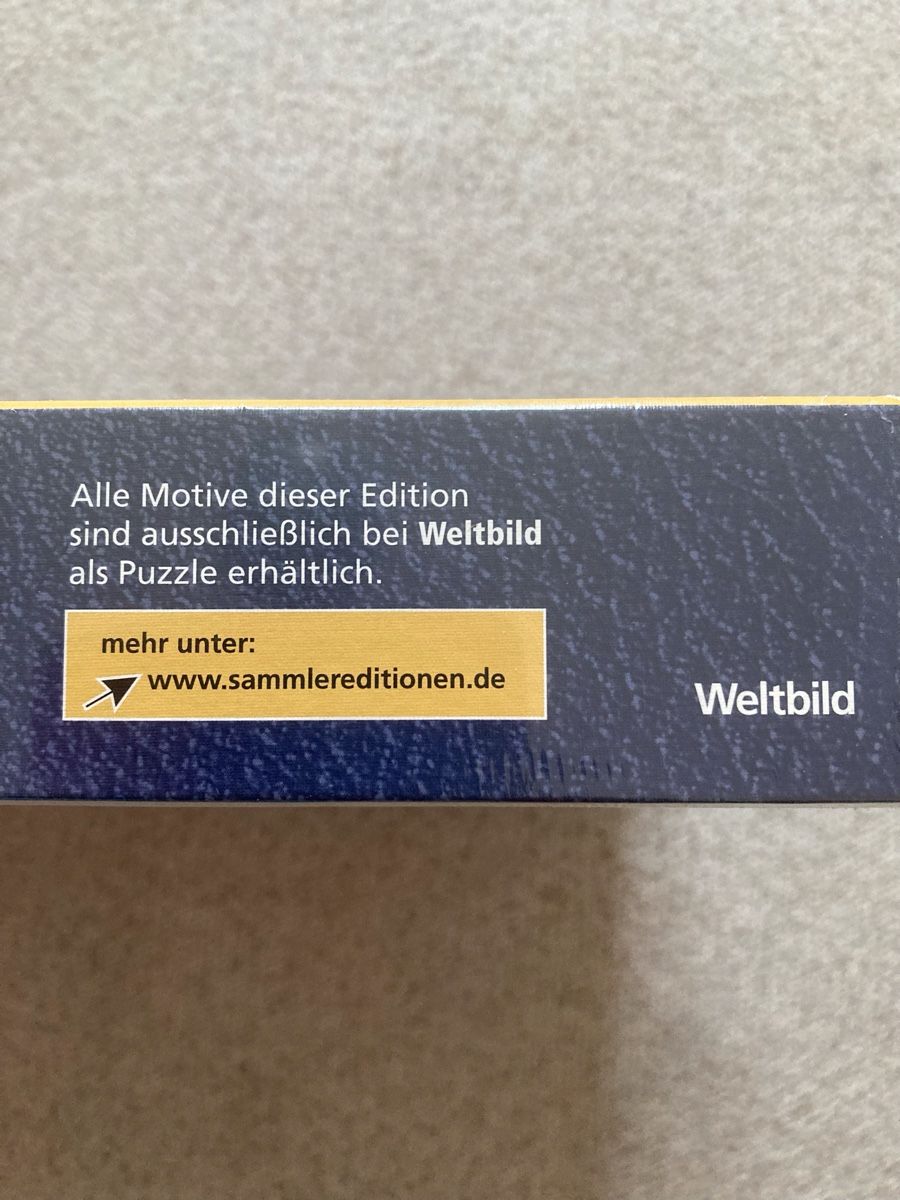Puzzles: Puzzle Weltbild Edition: Orca / Löwe - 2x1000 Teile – Neu und originalverpackt aus Schübelbach von Mo-99 1