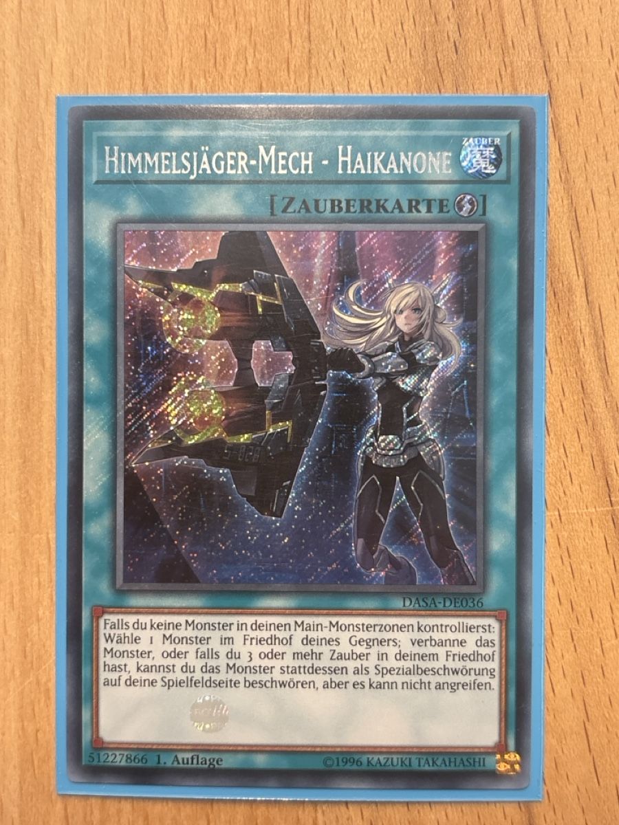 Yugioh Carte collezionabili: Yugioh Karte DASA-DE036 1.ST – Usato da Speicherschwendi venduto da YugisKartenKammer