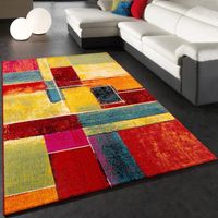 XXL Teppich Wohnzimmer Abstrakt Multicolor NEU
