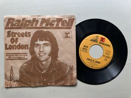 RALPH MCTELL tolle Single 70's Kult Hit Streets of London