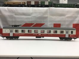 SBB Speisewagen WR, rot/beige, H0 Lima