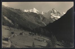 Ayer, Zinal mit Rothorn-Besso-Gabelhorn