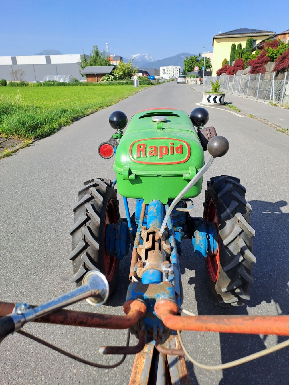 Rapid Trattori: Rapid S-Super 60 mit Treibachsanhänger – Usato da Marbach SG venduto da Stromer09 4