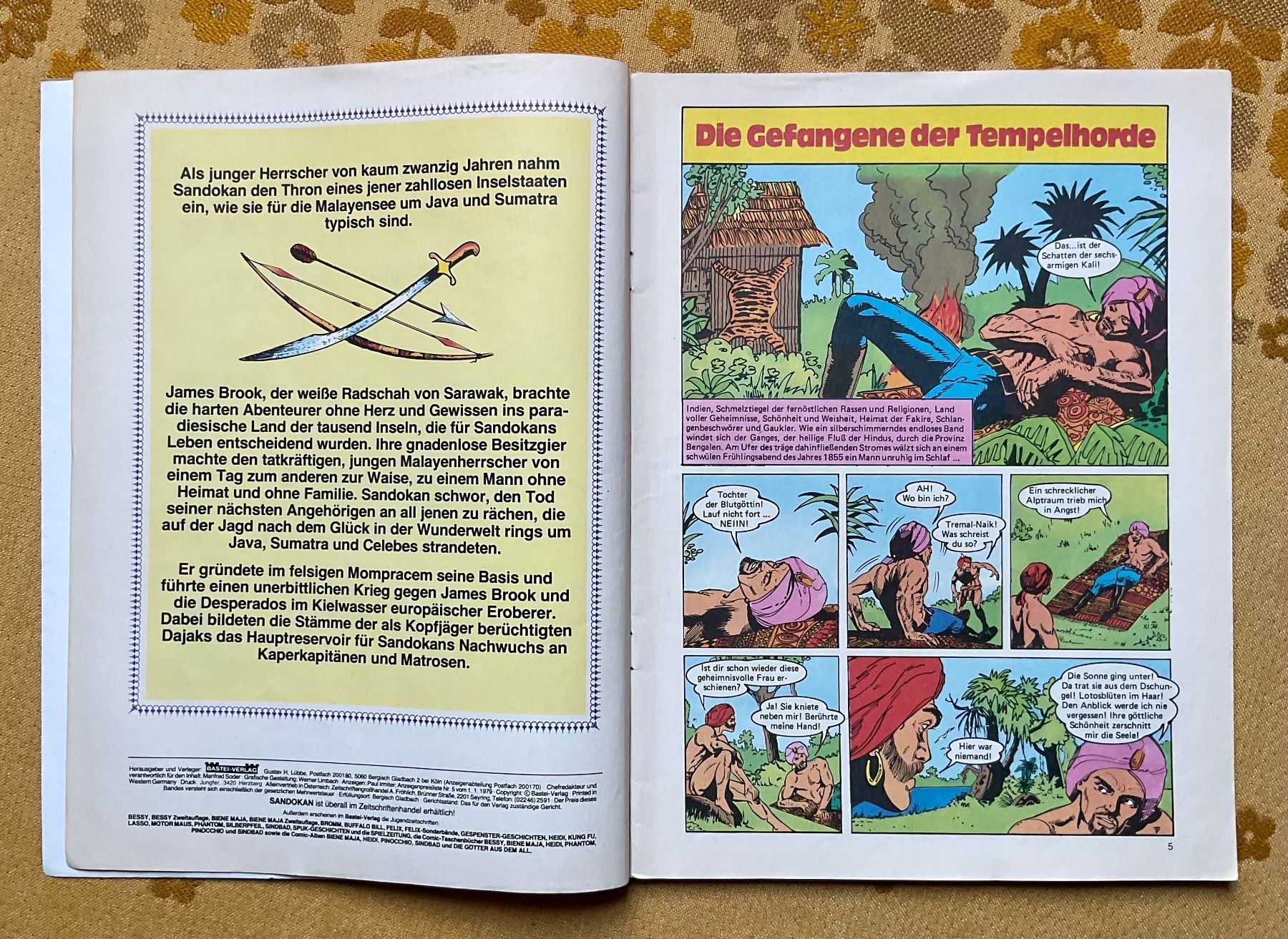 Fumetti: Sandokan Heft Nr 3 von 1979 ? – Usato da Endingen venduto da nathan05 2