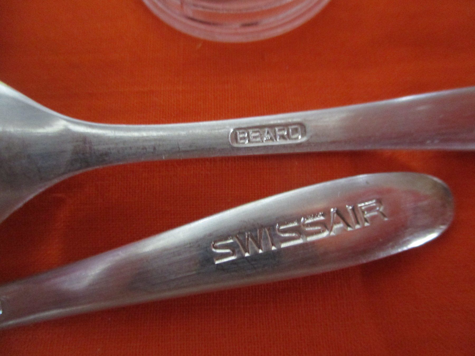 Swissair Cucchiai: Beard Espressolöffel, Swissair – Usato da Birsfelden venduto da alles-muss-raus 1