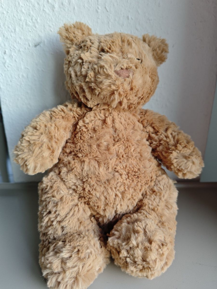 Jellycat Giocattoli: Jellycat Cuddly Brown Teddy Bear – Usato da Genève venduto da Noemie.wrmsi 1