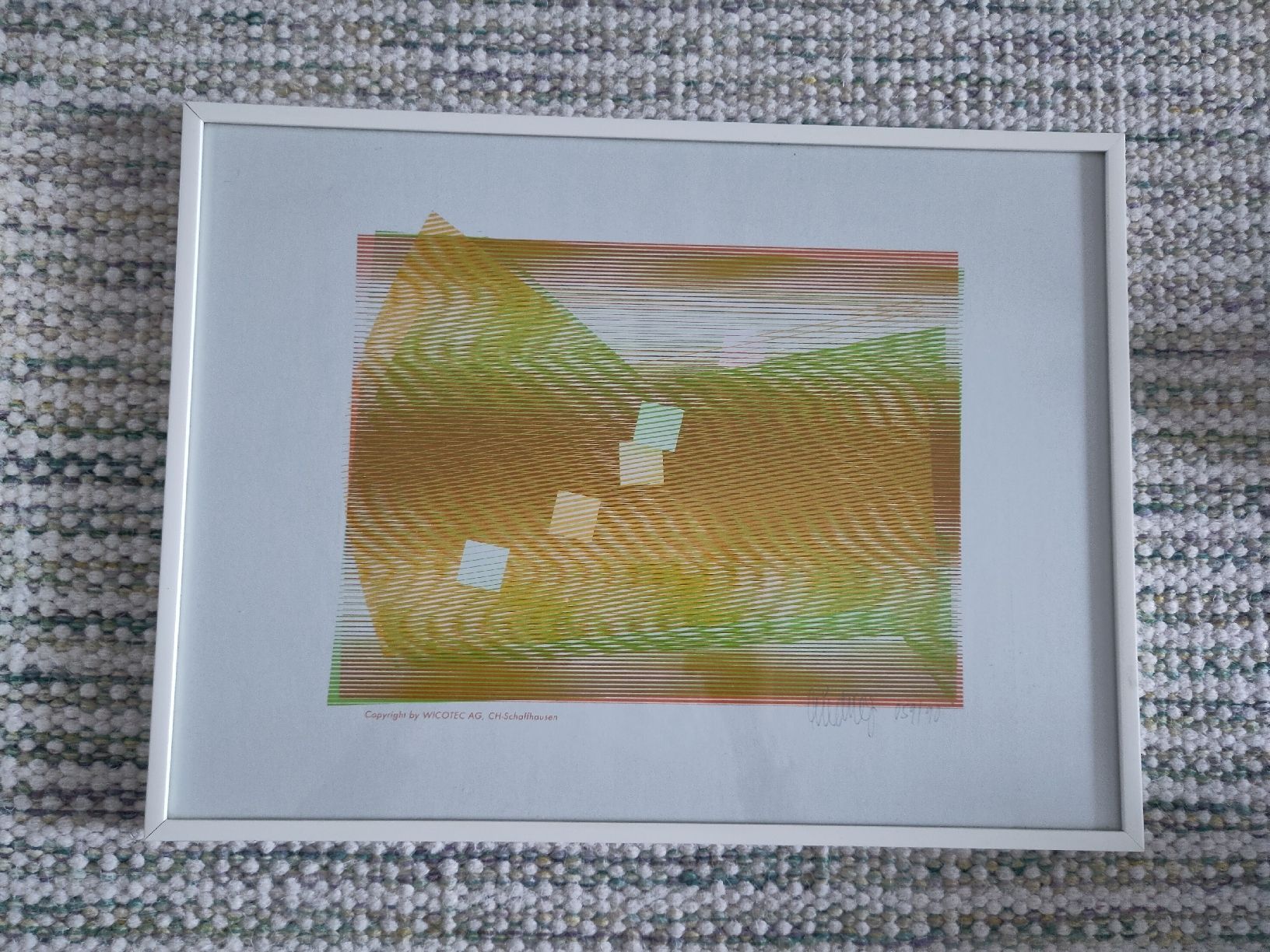 Grafiken & Lithographien: Serigrafie Werner Riedweg 1990 – Gebraucht aus Losone von _robla_