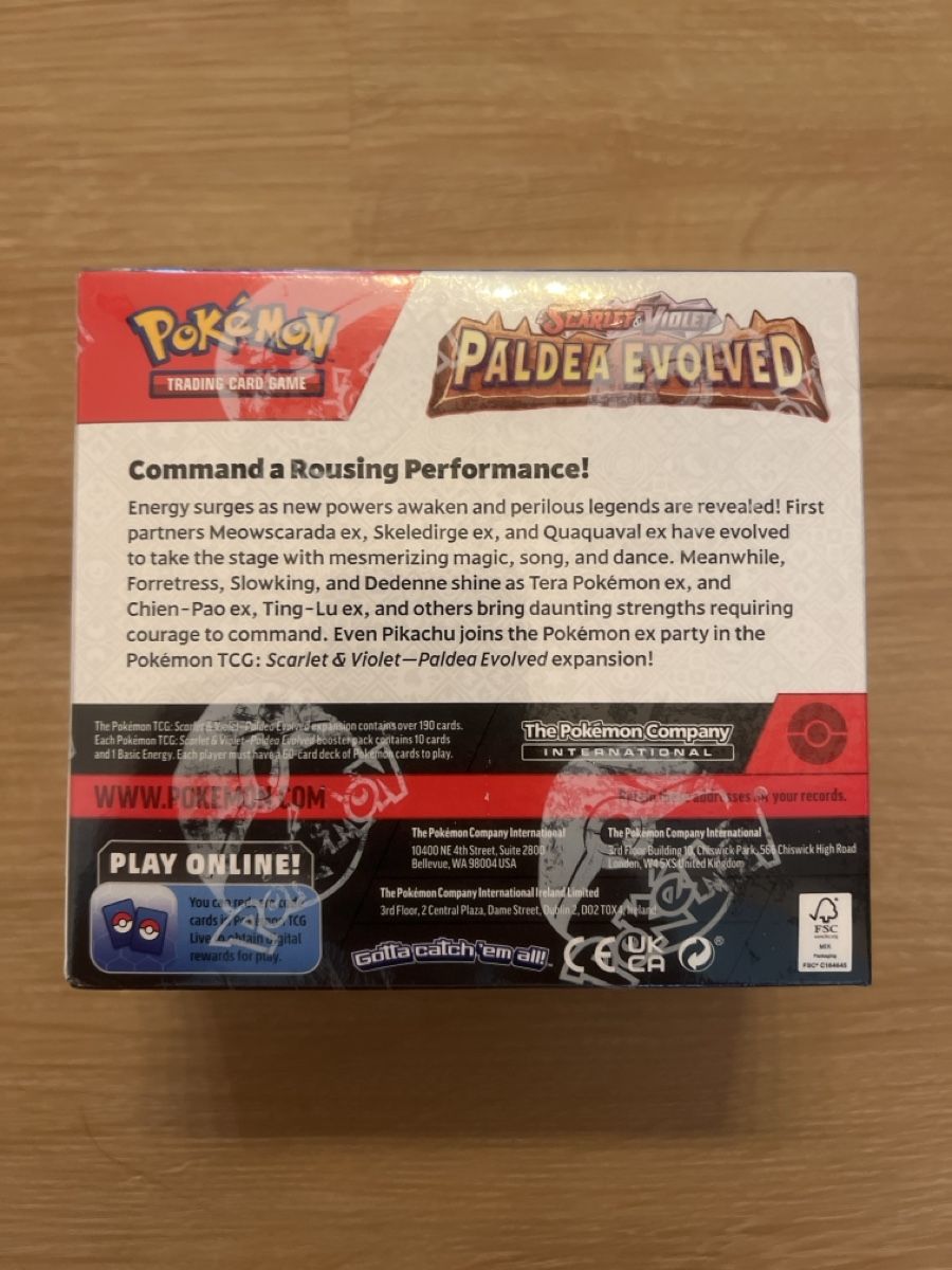 Pokémon Sammelbilder & Trading cards: Pokemon TCG Paldea Evolved Booster Box sealed – Neu und originalverpackt aus Berikon von UmbreonFanboy10 2