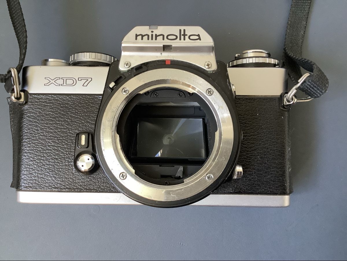 Minolta Fotocamera: Minolta XD 7, Sammlerstück – Usato da Schwarzenberg LU venduto da lealea123