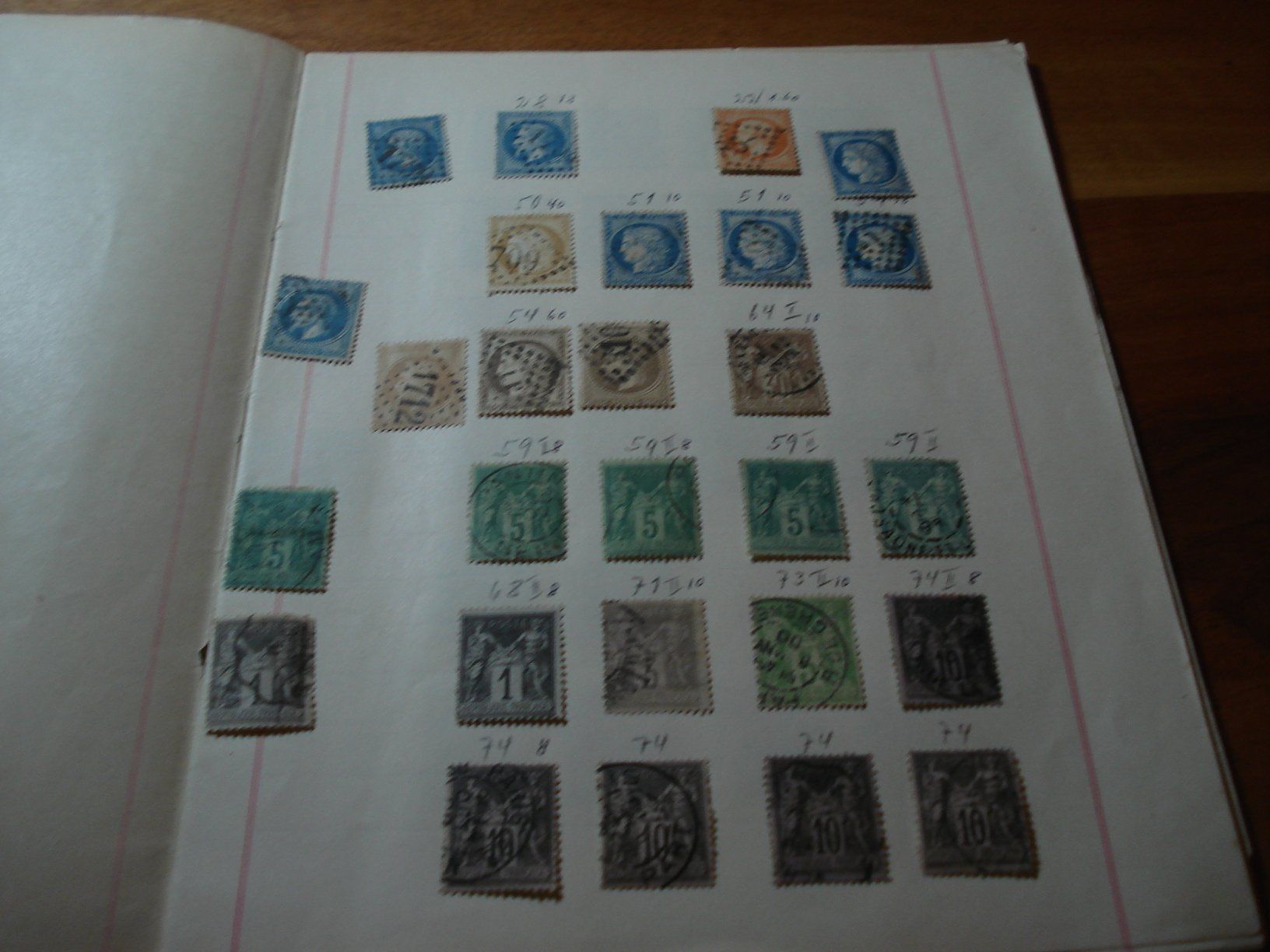 Tous les timbres: Lot alte Briefmarken Frankreich – D'occasion à Niederwil AG par morostahu