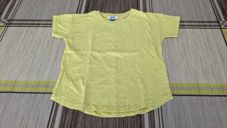 Kurzarm T-Shirt - gelb - 98/104